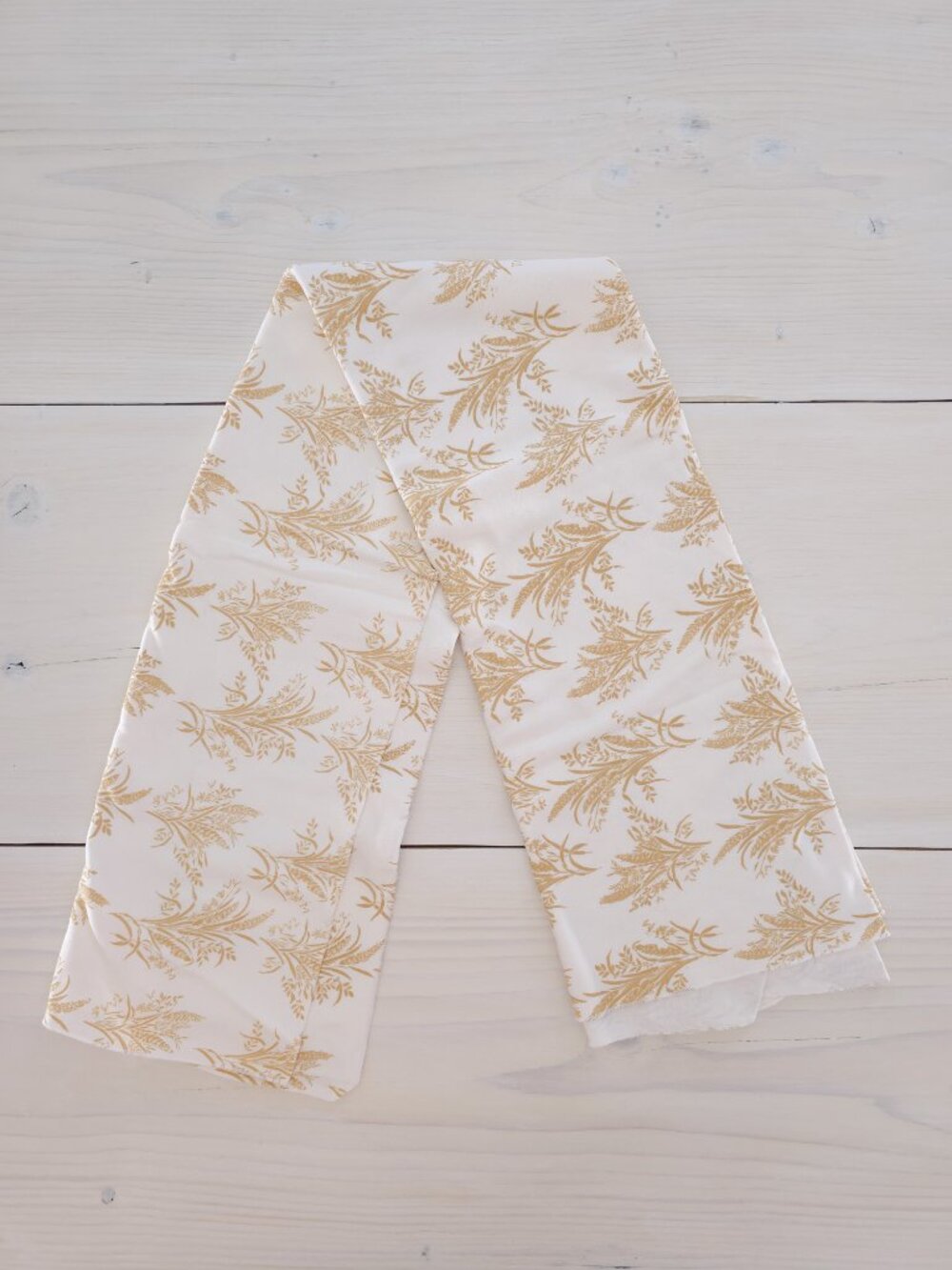 Kate Quinn Organic Cotton Swaddle Golden Wheat Newborn Blanket
